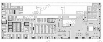 横濱ゲートタワー／ビジネスエアポート横浜3Fの間取図