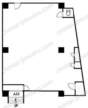 近藤ビル1Fの間取図