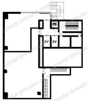 アクセスビル2Fの間取図