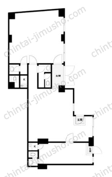 ワーベ寿々1Fの間取図