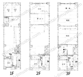 三浦屋ビル一括貸の間取図