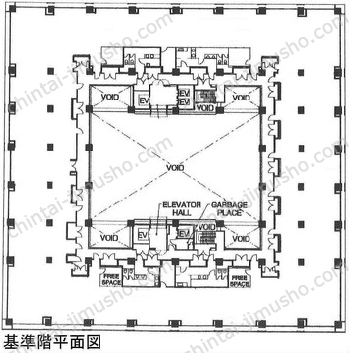 the SOHO3Fの間取図