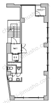 MBS江戸川橋ビル6Fの間取図