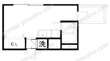 大貫ビル9Fの間取図