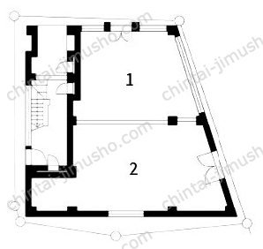 feel参宮橋1Fの間取図