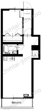 メゾン東麻布3Fの間取図