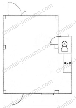 西糀谷2丁目店舗事務所1Fの間取図