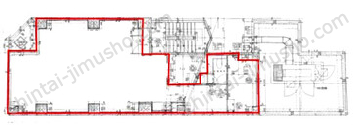 SEN四谷ビル3Fの間取図