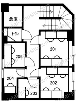 モンシャトー秋葉原2Fの間取図