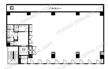 D'sVARIE東神田ビル6Fの間取図