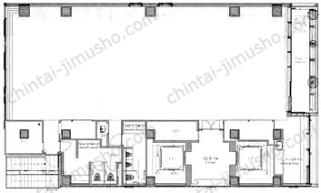 REVZO新橋5Fの間取図