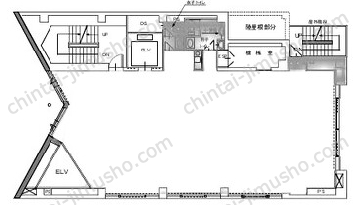 丸八青山ビル6Fの間取図