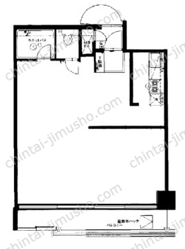 アルテール池袋7Fの間取図