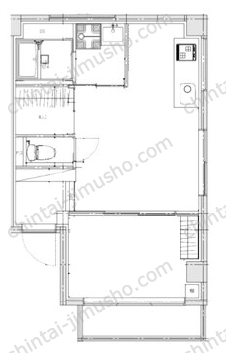 PARKSIDE MABUCHI2Fの間取図