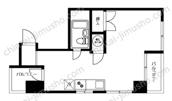 ストーク東神田2Fの間取図