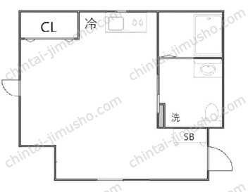 アドバンス代々木2Fの間取図