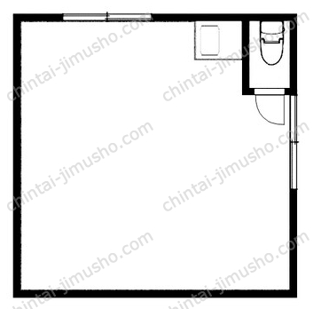 ArtハイツⅡ1Fの間取図