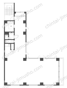 紀尾井町金田ビル2Fの間取図