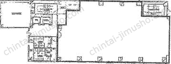 渋谷野村證券ビル7Fの間取図