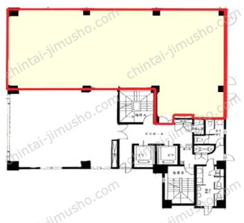 DaiwaA浜松町8Fの間取図