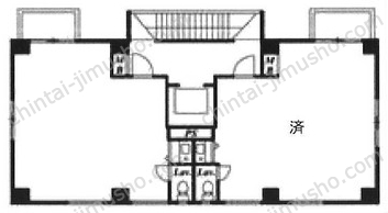 竹内ビル4Fの間取図