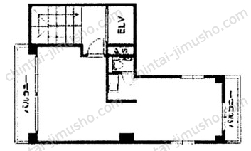 新富町1丁目ビル4Fの間取図