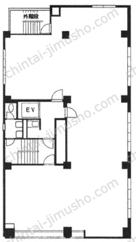 河野ビル4Fの間取図