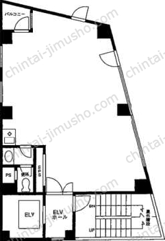 六本木KSビル5Fの間取図