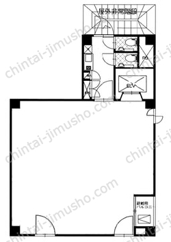 トーハン第3ビル3Fの間取図