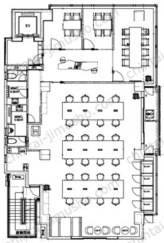 CROBIS秋葉原6Fの間取図