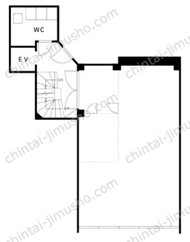 周方社ビル4Fの間取図