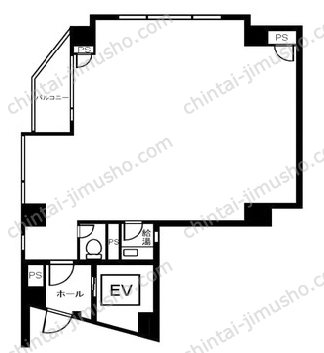 赤坂ASビル4Fの間取図