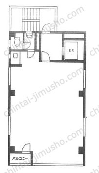 山口ビル5Fの間取図