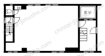 丸大ビル2Fの間取図