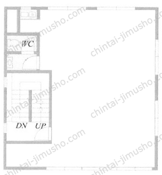 阿部ビル2Fの間取図