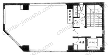 丸石ビル別館4Fの間取図