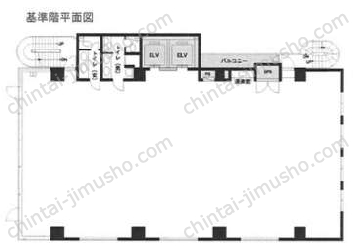 虎ノ門YHKビル6Fの間取図