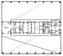 日精ビルディング（大崎ニューシティ3号館）4Fの間取図