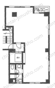 吉田ビル4Fの間取図