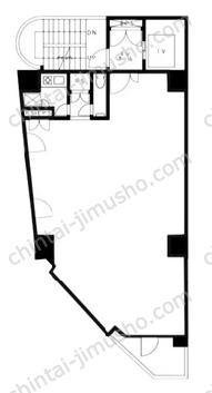 HKパークビルⅠ5Fの間取図