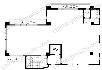 YSビル3Fの間取図