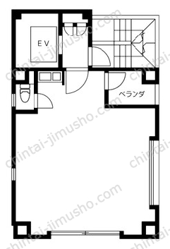 コーシンビル5Fの間取図