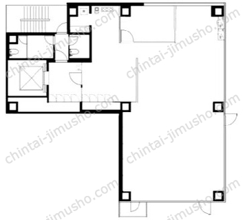 Mayapada Shiodome Plaza3Fの間取図