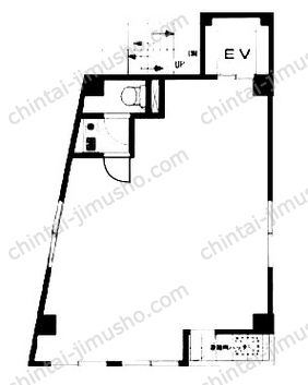 成瀬ビル4Fの間取図