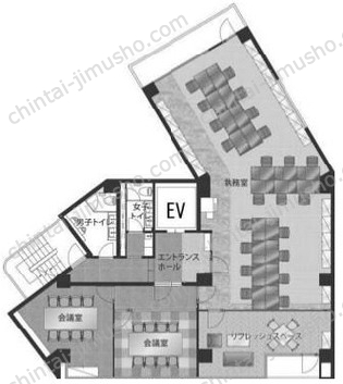 S-Glanz KUDAN BLD.3Fの間取図