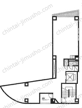 VORT渋谷道玄坂3Fの間取図