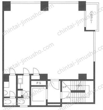 新橋OWKビル6Fの間取図