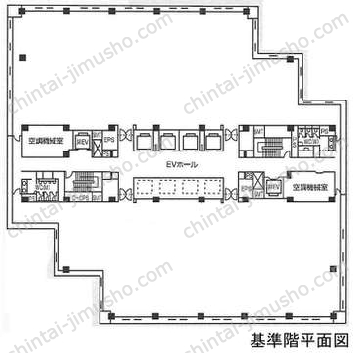芝浦スクエアビル4Fの間取図
