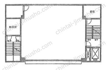 廣瀬第3ビル2Fの間取図