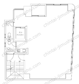 I.S.Iビル6Fの間取図